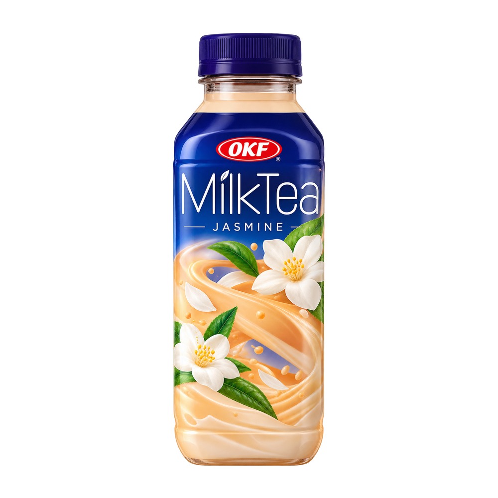 OKF Milk Tea Jasmine 390ml – Boissons internationales – Martigane