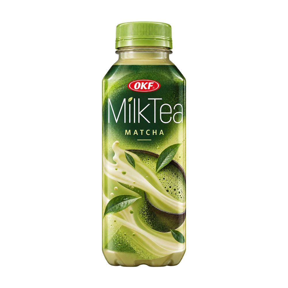 OKF Milk Tea Matcha 390ml – Boissons internationales – Martigane