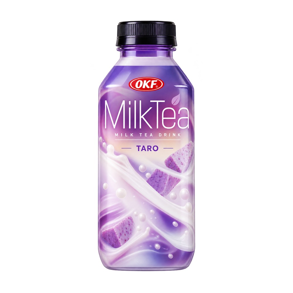 OKF Milk Tea Taro 390ml – Boissons internationales – Martigane
