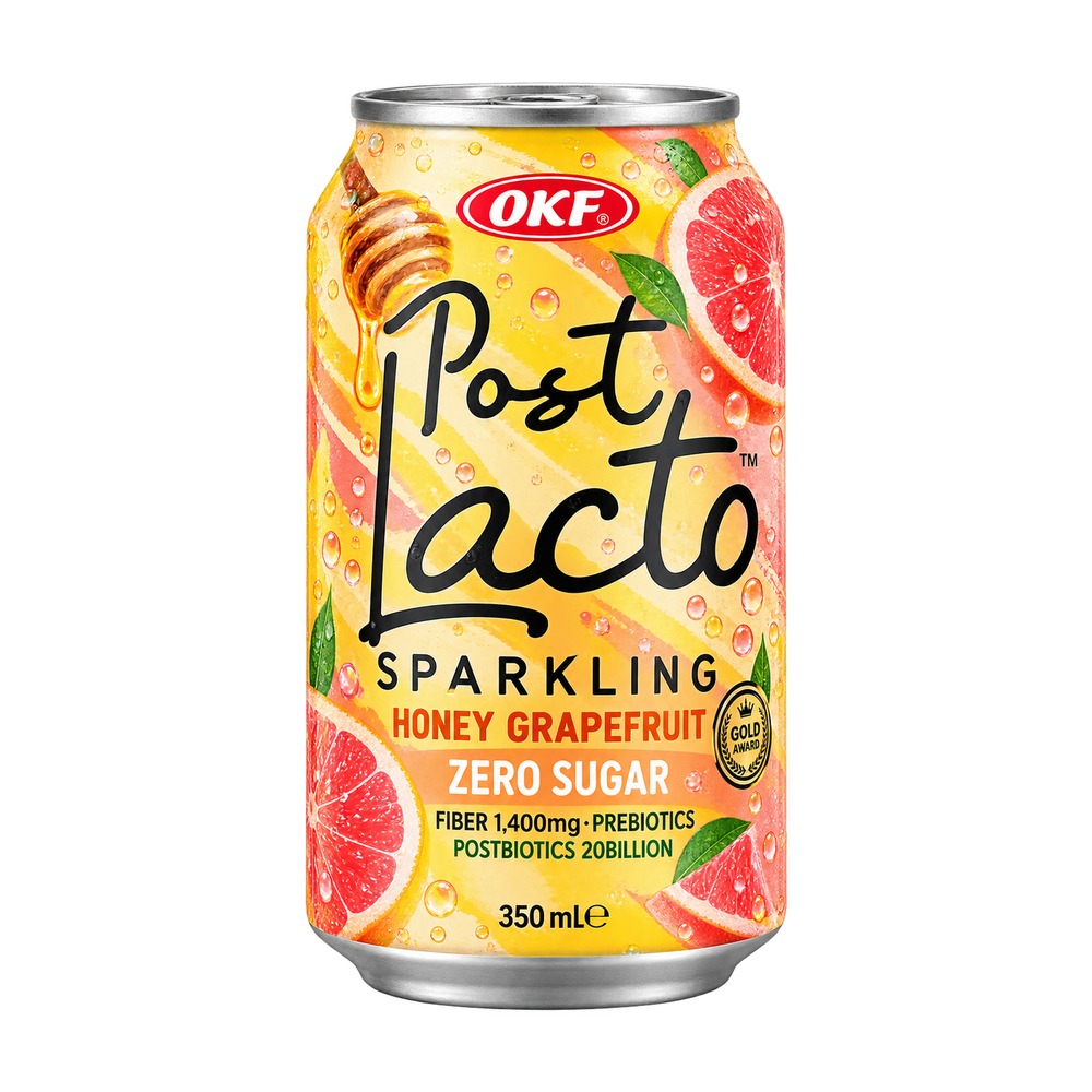 OKF PostLacto Sparkling Zero Sugar Honey Grapefruit 350ml – Martigane