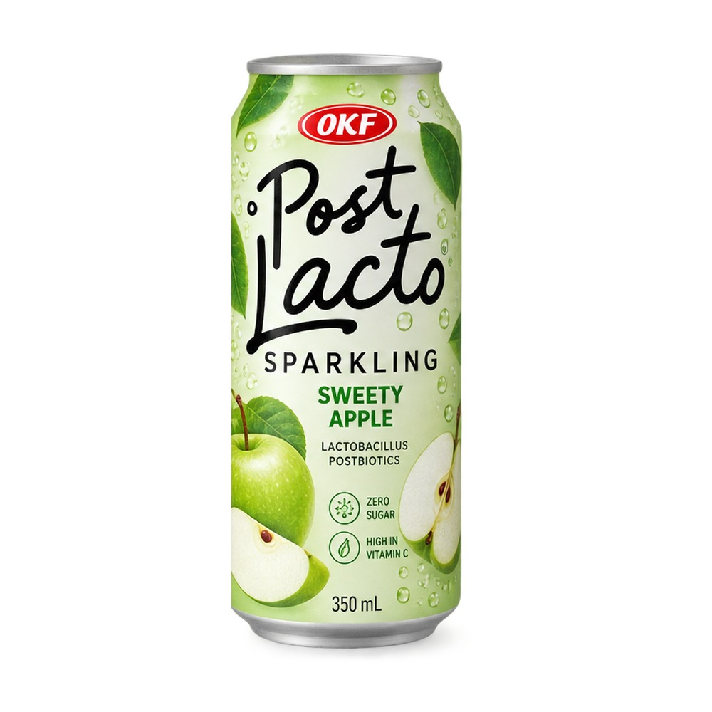 OKF PostLacto Sparkling Zero Sugar Sweety Apple 350ml – Martigane