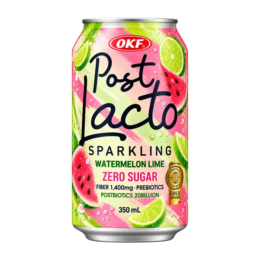 OKF PostLacto Sparkling Zero Sugar Watermelon Lime 350ml – Martigane