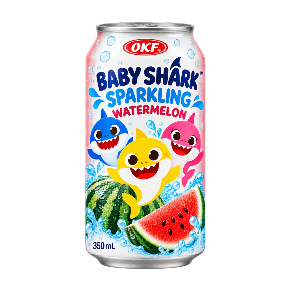 OKF Sparkling Drinks Baby Shark Watermelon 350ml – Martigane