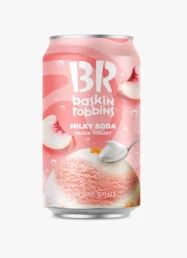Baskin Robins Peach Yogurt Sparkling Drink 350ml KOR – Martigane