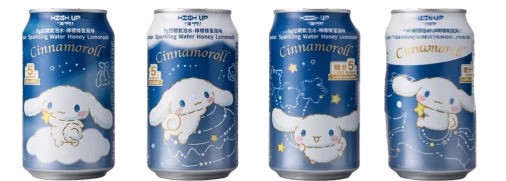 High Up Cinnamoroll Less Sugar Honey Lemonade Sparkling Water 330ml TWN – Martigane
