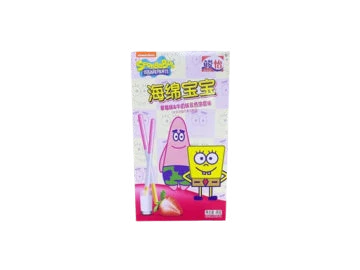 Junyi SpongeBob Strawberry and Milk Coated Sticks 48g CHN – Martigane