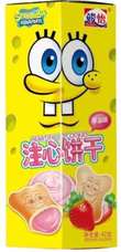 Junyi SpongeBob Strawberry Filled Cookies 42g CHN – Martigane
