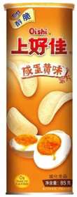 Oishi Salted Egg Yolk Potato Chips 85g CHN – Martigane