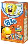 Orion Lotte Spongebob Honey & Milk Fish Shaped Snack 33g CHN – Martigane