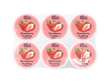 Rico Strawberry Pudding With Nata De Coco (6x65g) 390g MY – Martigane