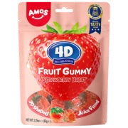 NEW AM Strawberry 4D Fruit Gummy 65g CHN – Martigane