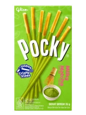 NEW Glico Pocky Matcha Green Tea 35g IDN – Martigane