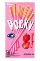 NEW Glico Pocky Strawberry 39g IDN – Martigane