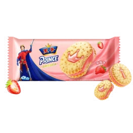 Prince Strawberry Biscuit 92g CHN – Martigane