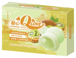 QLove Kiwi Custard Mochi 168g TWN – Martigane