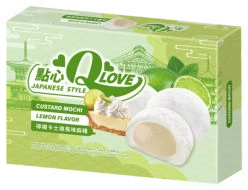 QLove Lemon Custard Mochi 168g TWN – Martigane