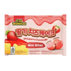 Wonhae Strawberry Cheesecake Mini Biscuit 30g IDN – Martigane