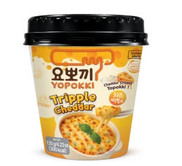 Yopokki Topokki Triple Cheddar Cup 120g KOR – Martigane