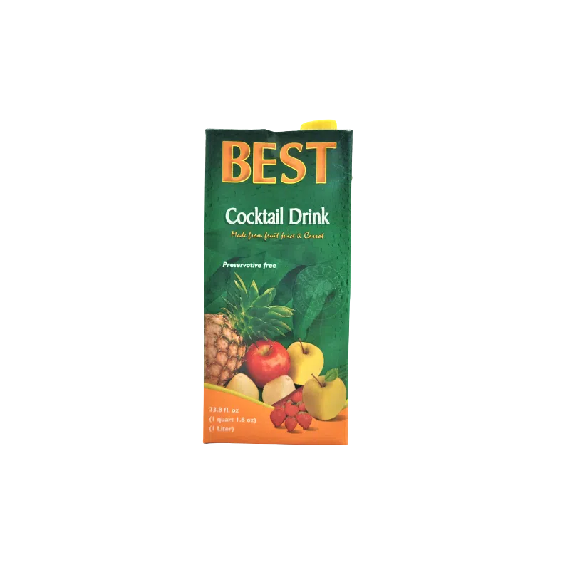 BEST Boisson Cocktail 20cL – Tetra Pack – Juices & fruit drinks – Martigane
