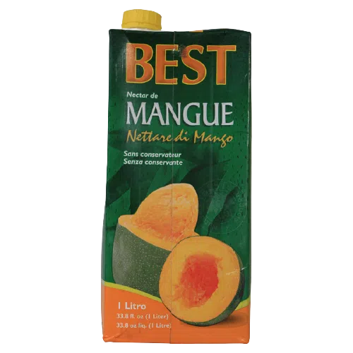BEST Nectar Mangue 20cL – Tetra Pack – Juices & fruit drinks – Martigane