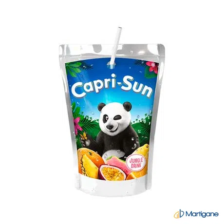 CAPRI SUN Jungle poche 20cL – Jus & boissons aux fruits – Martigane