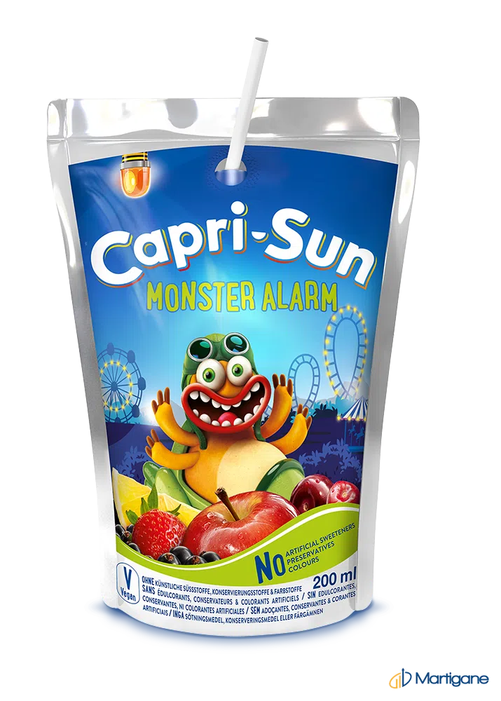 CAPRI SUN - Monster 20cl x40 (10px4) – Boissons énergétiques – Martigane