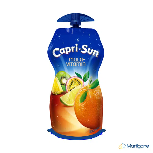 CAPRI SUN Multivitamine poche refermable 33cL – Jus & boissons aux fruits – Martigane