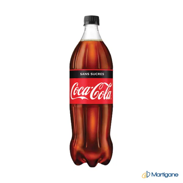 COCA COLA sans sucres 1,25L – Sodas & boissons rafraîchissantes – Martigane
