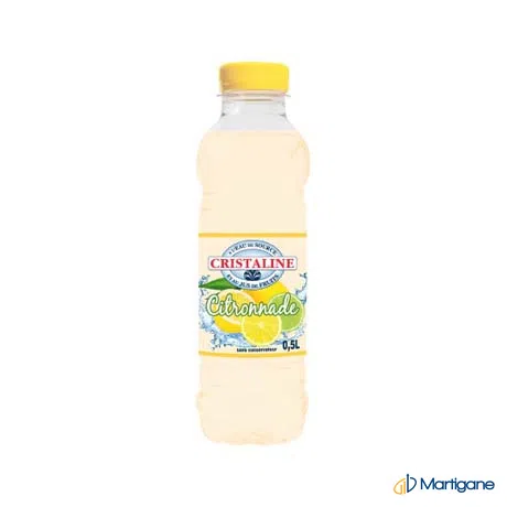 CRISTALINE Eau citronnade 50cL – Eaux – Martigane
