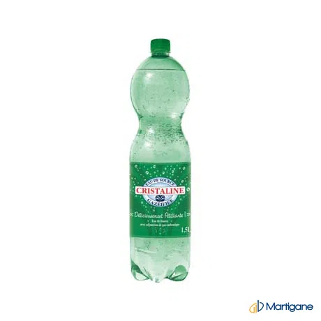 CRISTALINE Eau gazeuse 1,5L – Eaux – Martigane