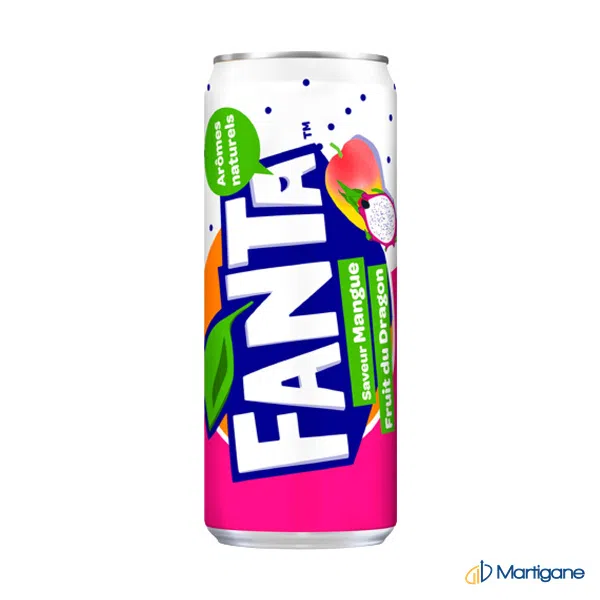 FANTA Mangue et fruit du dragon 33cL – Erfrischungsgetränke B2B