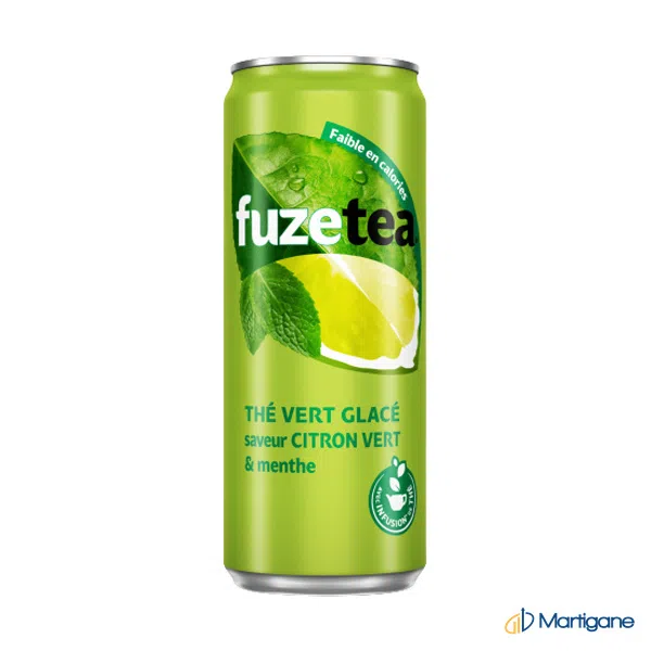 FUZE TEA Menthe et citron vert 33cL – B2B Produkt bei Martigane