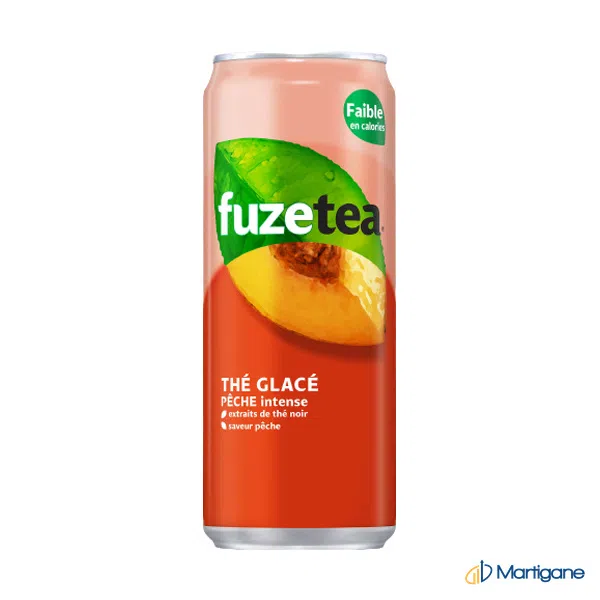 FUZE TEA Pêche 33cL – B2B Produkt bei Martigane