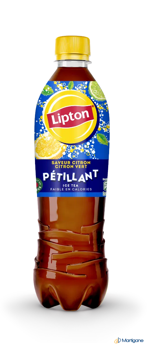 LIPTON Ice tea citron citron vert pétillant 1,25L – Erfrischungsgetränke B2B