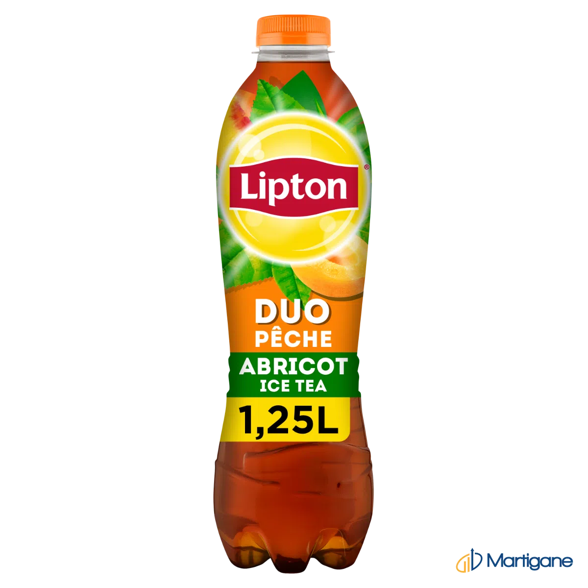 LIPTON - Ice tea pêche abricot 1,25L – B2B Produkt bei Martigane