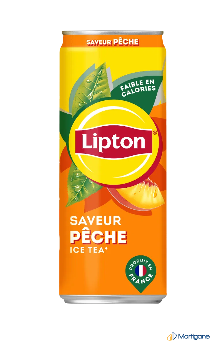 LPTON - Ice Tea Peche 33cl (6px4) – Erfrischungsgetränke B2B