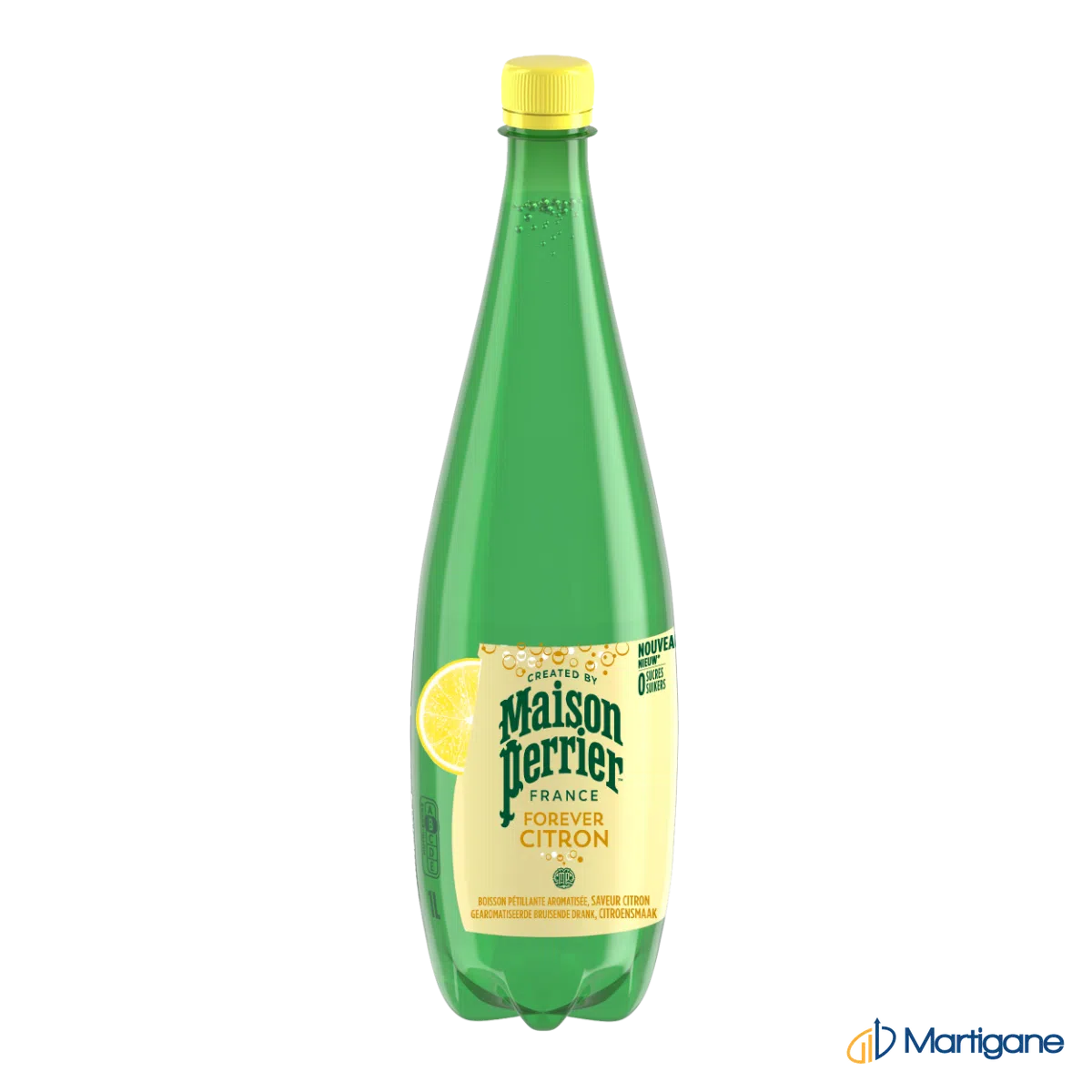 MAISON PERRIER citron - Pet 1L x12 – Water – Martigane