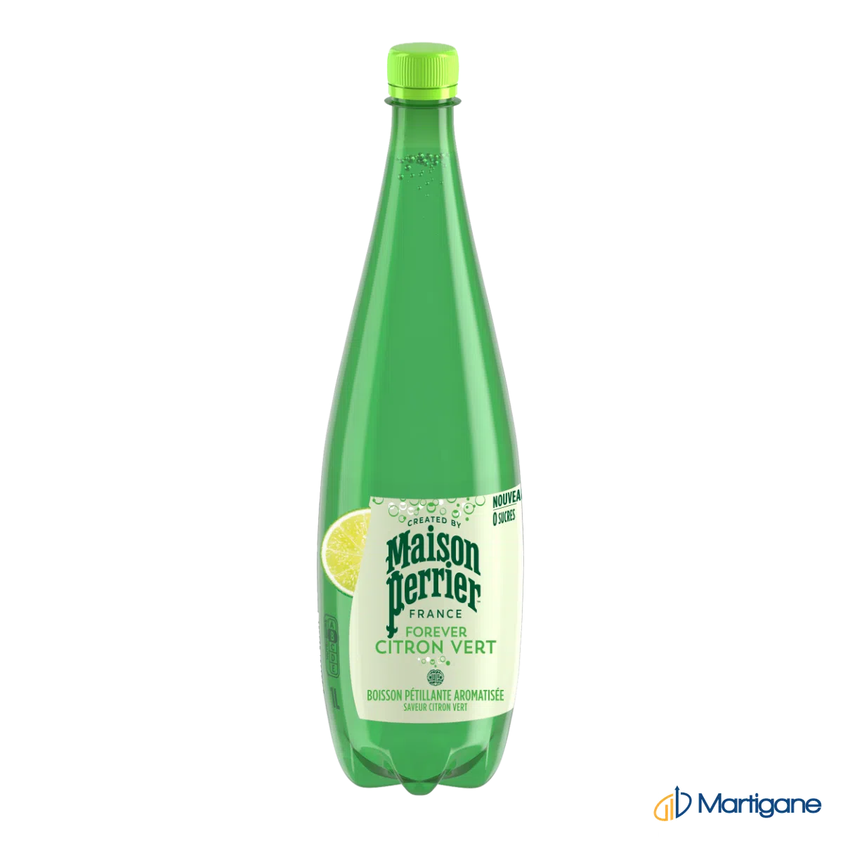 MAISON PERRIER citron vert - Pet 1L x12 – Water – Martigane