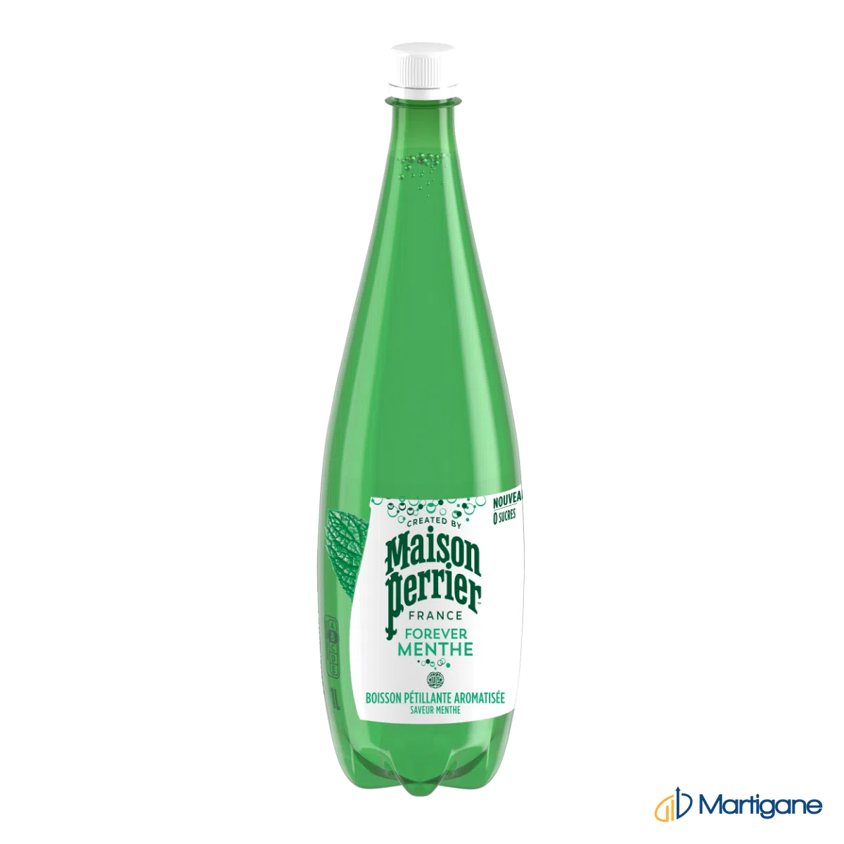 MAISON PERRIER menthe - Pet 1L x12 – Water – Martigane