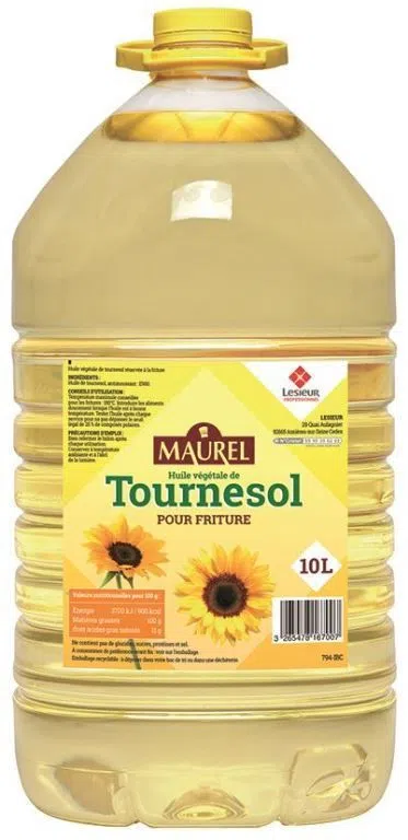 Maurel Huile de Tournesol pour Friture 10L – Oils – Martigane