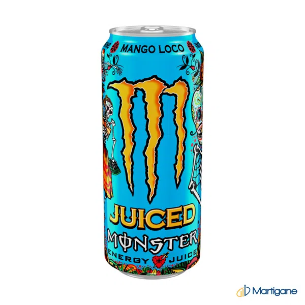 MONSTER ENERGY Mango loco 50cL – Energy drinks – Martigane