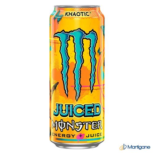 MONSTER - Juiced khaotic can 50cl – Energy drinks – Martigane