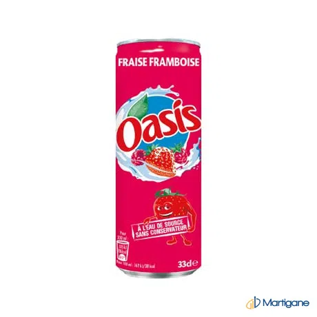 OASIS Fraise et framboise 33cL – B2B Produkt bei Martigane