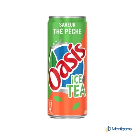 OASIS Ice tea peche 33cL – B2B Produkt bei Martigane