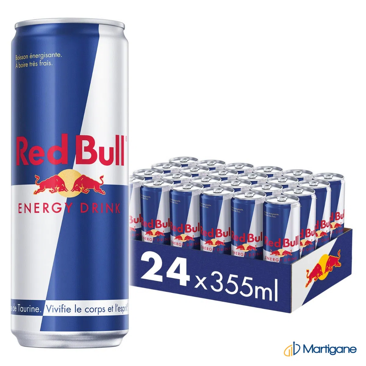 Red bull - 355ml x 24 – Boissons énergétiques – Martigane