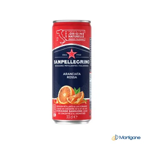 SAN PELLEGRINO Aranciata rossa 33cL – B2B Produkt bei Martigane
