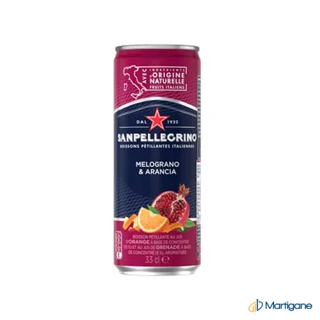 SAN PELLEGRINO Melograno arancia 33cL – B2B Produkt bei Martigane