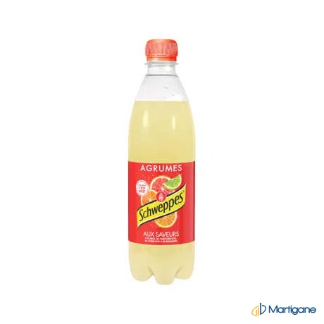 SCHWEPPES Agrumes 50cL – Soft drinks & refreshment beverages – Martigane