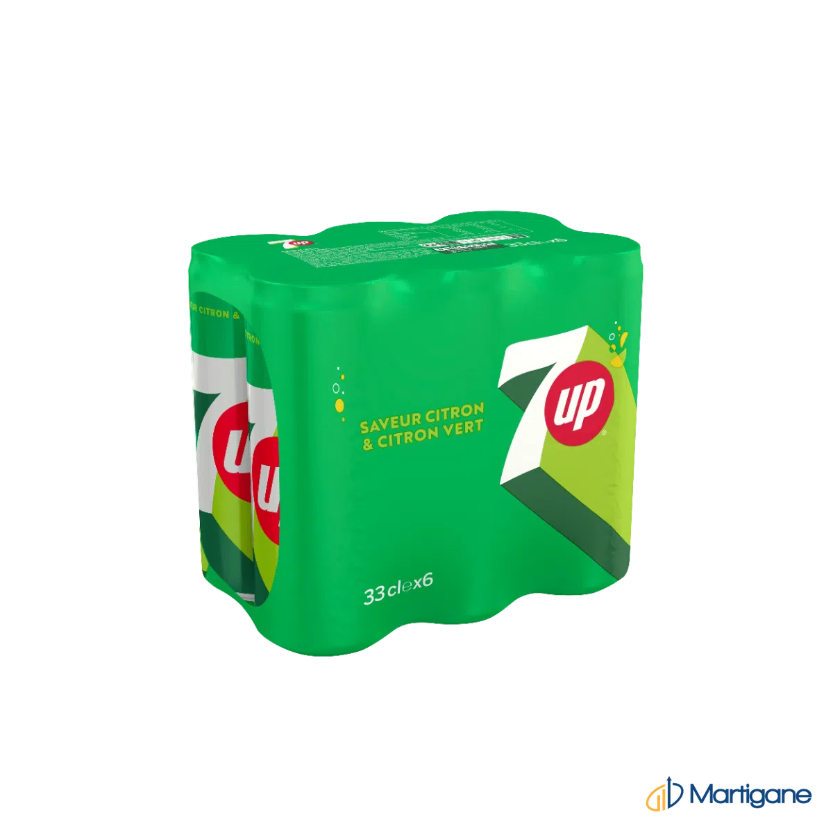 SEVEN UP - Regular 33cl x24 (6px4) – Erfrischungsgetränke B2B