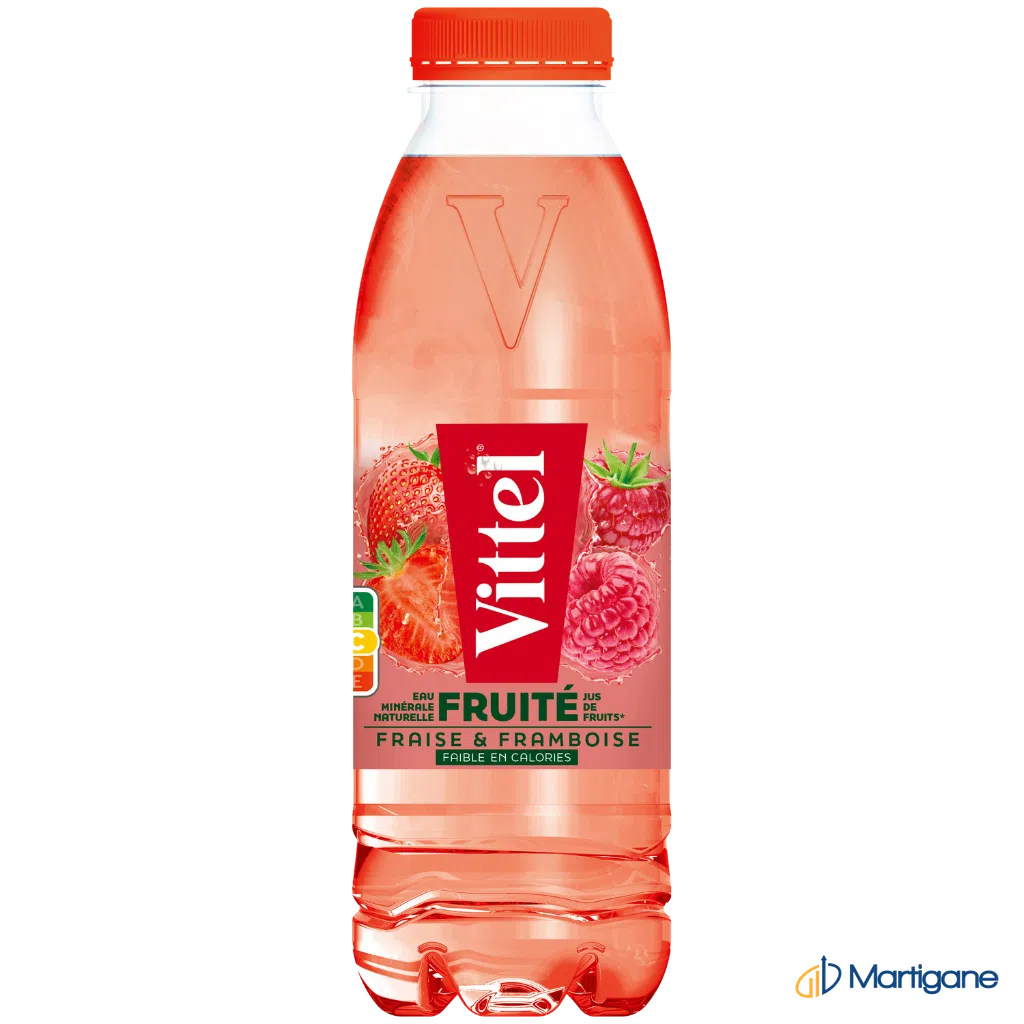 VITTEL - Eau fruitée fraise framboise 50cl – B2B Produkt bei Martigane